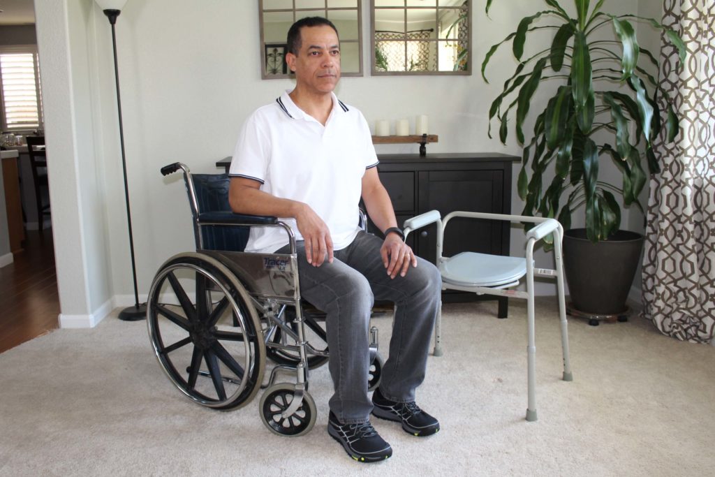 How To Transfer From Wheelchair To Commode